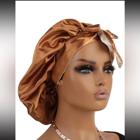 1pc reversible Beautiful Hair Bonnet - Picture 2 of 6